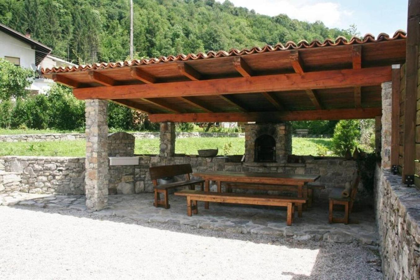 House Maharac With 3 Apartments Till 18 Persons Kamno Zewnętrze zdjęcie